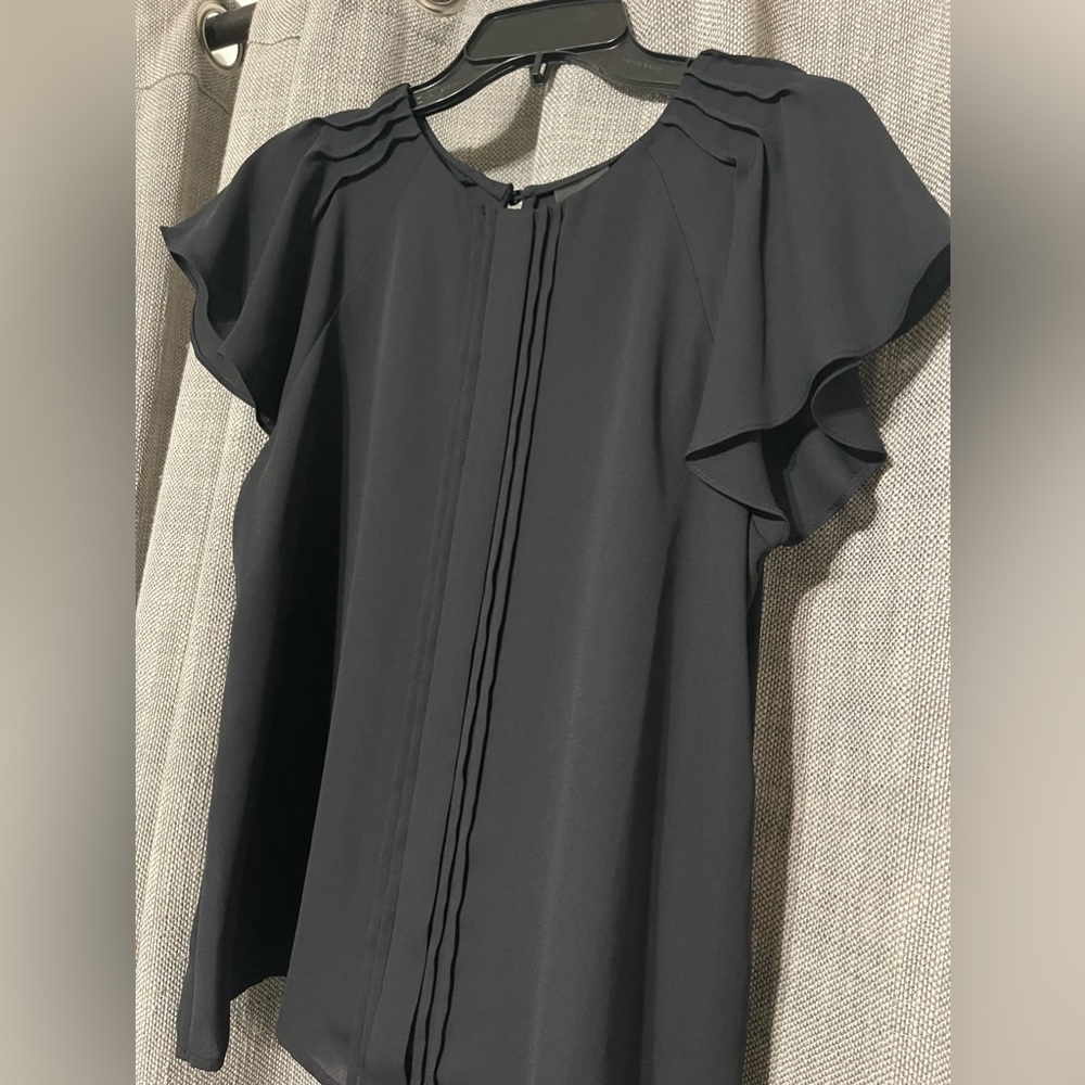 Worthington Womens Black Blouse